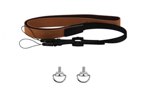 Hnědý popruh na krk na dálkový ovladač DJI RC / RC 2 / RC Pro