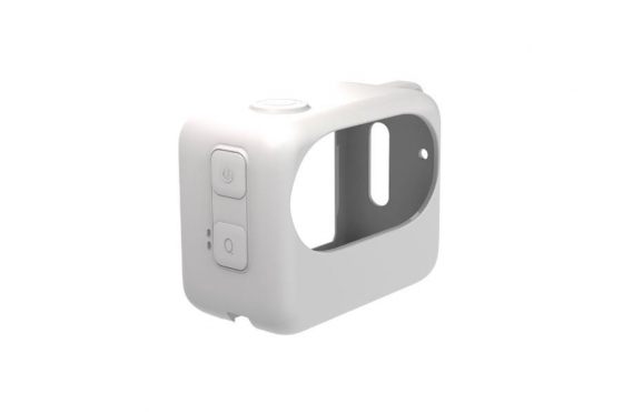 Bílý silikonový kryt na kameru Insta360 GO 3 + Action Pod