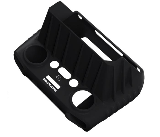 2v1 černý silikonový kryt a sluneční clona na DJI RC