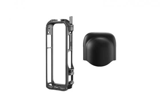 Vertikální a horizontální rám s ochranou objektivu na kameru Insta360 X4