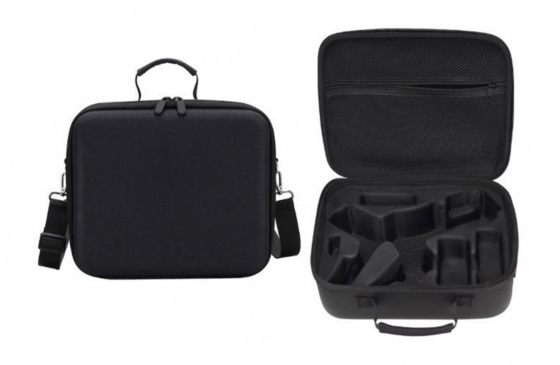 Černé pouzdro na stabilizátor DJI RS 4 Mini s popruhem přes rameno