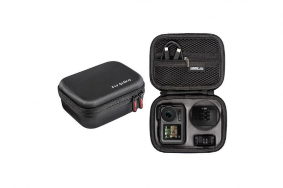 PU černé pouzdro na kameru DJI Osmo Action 3 / Osmo Action 4