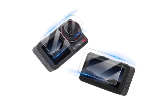 Ochranné sklo na displeje a objektiv kamery DJI Osmo Action 5 Pro