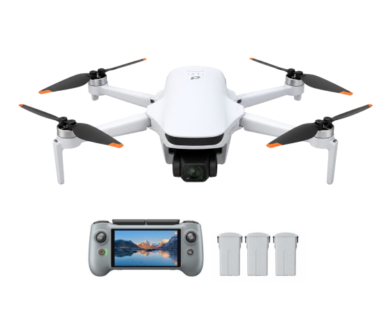 DRON Potensic ATOM 3 Screen Remote Fly More Combo + PDT 2 DRONPRO