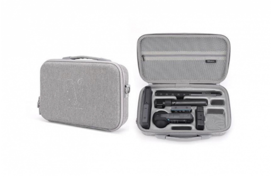 Šedé pouzdro na rameno pro akční kameru Insta360 X5 / X4