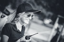 Tým DronPro u jeřábu v akci