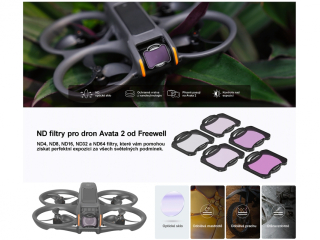 Freewell ND4 filtr na dron DJI Avata 2