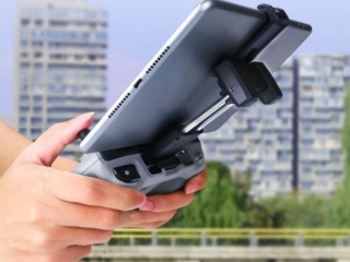 Držák tabletu na ovladač DJI Mavic Air 2 / Air 2S / Mini 2 / Mavic 3 (natažení pružiny do 13cm)
