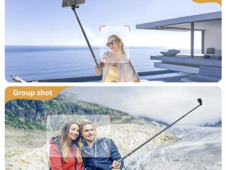 Prodlužující selfie tyč na akční kameru (1,2m)