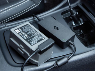 DJI Mavic 2 nabíječ s autoredukcí v akci