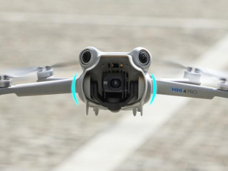 Šedá sluneční clona na objektiv dronu DJI Mini 4 Pro