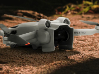 Šedá sluneční clona na dron DJI Mini 3 Pro