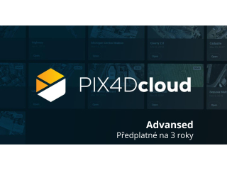 PIX4Dcloud Advansed - předplatné na 3 roky