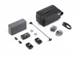 Sada pro audio DJI Mic 2 (2 TX + 1 RX + Charging Case)