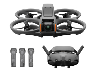 DRON DJI Avata 2 (ze předu) 3 baterie, goggles 3 | DRONPRO
