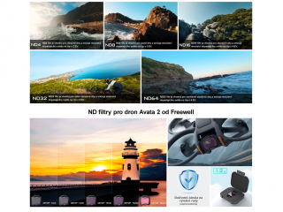 Freewell ND4 filtr na dron DJI Avata 2