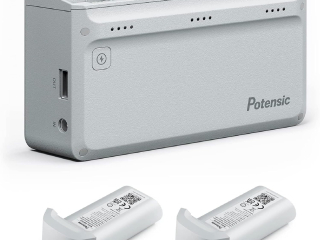 Potensic rychlonabíjecí stanice 60W More Power na Atom 4K SE + adaptér + 2 baterie