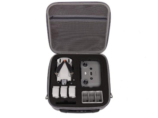 Šedé nylonové pouzdro s popruhem na dron DJI Mini 3 / Mini 3 Pro