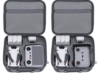 Šedé pouzdro s polstrováním na dron DJI Mini 3 / Mini 3 Pro
