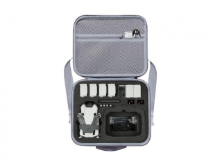 Šedé pouzdro s popruhem přes rameno na dron DJI Mini 4 Pro