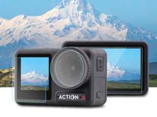 Ochranné sklo na objektiv a displej DJI Osmo Action 4