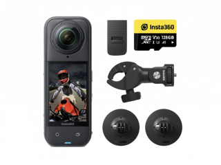 Akční kamera Insta360 X5 Motocyklový balíček