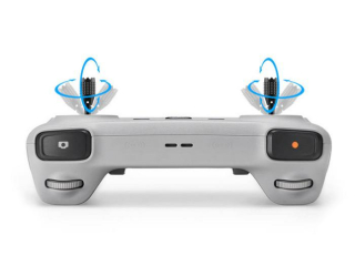 Skládací kniply pro dálkový ovladač DJI RC 2 / DJI RC - stříbrné