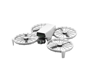 DRON DJI Flip ze předu ze strany DRONPRO