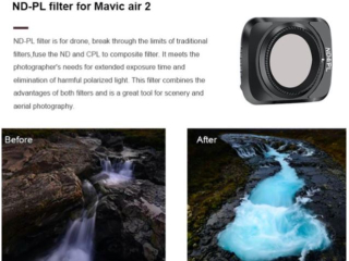 Sada filtrů na dron DJI Mavic Air 2 (ND4/PL, ND8/PL, ND16/PL, ND32/PL)