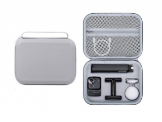 Šedé PU pouzdro pro kameru Insta360 GO Ultra