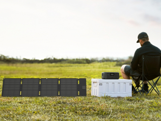 Nabíjecí stanice EcoFlow River 3 UPS + 45W solární panel (Typ-C) - Hard Bundle