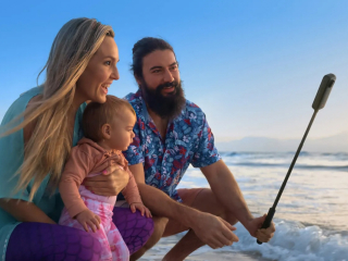 Neviditelná selfie tyč 85 cm na kameru Insta360