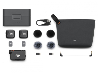 Sada pro audio DJI Mic Mini (2 TX + 1 RX + Charging Case)