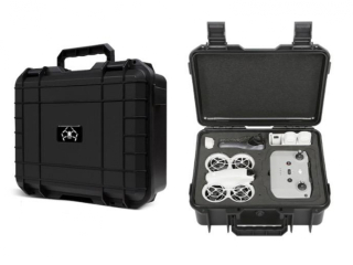 Černý odolný kufr na dron DJI Neo + RC Motion 3