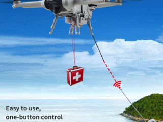 Air Dropping System s přistávacím podvozkem pro dron DJI Mini 3 / Mini 3 Pro