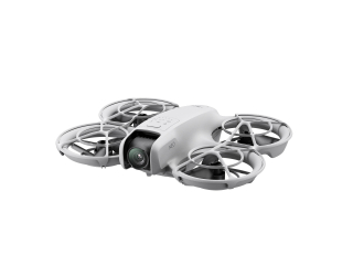 DRON DJI Neo ze předu ze strany DRONPRO