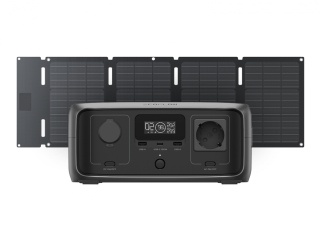 Nabíjecí stanice EcoFlow River 3 UPS + 45W solární panel (Typ-C) - Hard Bundle