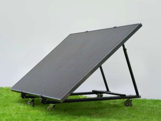 Kolečka pro EcoFlow ocelový nastavitelný držák solárního panelu