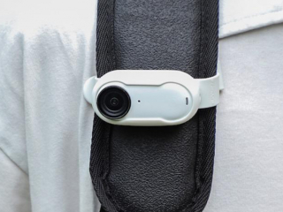 Černý silikonový kryt a popruh na kameru Insta360 GO 3