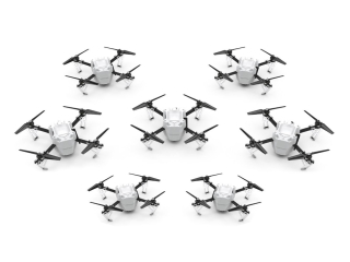 Drone Show swarm software pro leteckou droní show