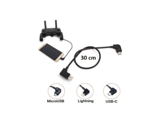 OTG kabel 2xMicroUSB pro DJI Mavic 1, 2, Air, Mini, Spark