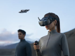 FPV brýle DJI Goggles N3 k závodnímu dronu
