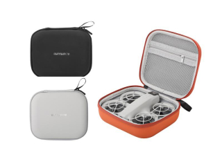 Šedé kožené pouzdro na samotný dron DJI Neo