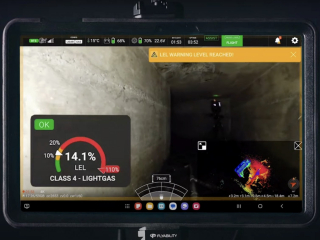 Plynový senzor Flyability Elios 3