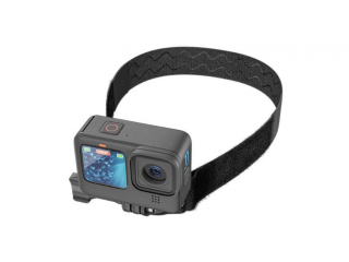 Rychloupínací magnetický popruh na hlavu pro akční kameru