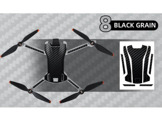Černý polep na dron DJI Mini 3