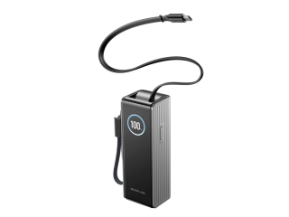 EcoFlow RAPID Powerbanka (25000mAh) - stříbrná + vestavěný USB-C kabel