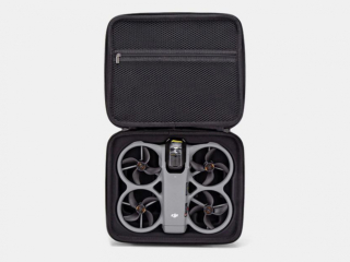 Dvouvrstvé PU pouzdro pro dron DJI Avata 360 (černé) ze předu.jpeg