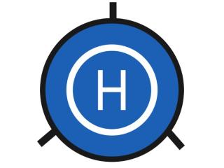 Luminiscenční přistávací plocha (75cm)