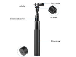 Prodlužující selfie tyč na kameru Insta360 X3 / X2 / One RS (73,5 cm)